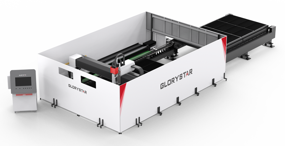 ???全防護激光切割機